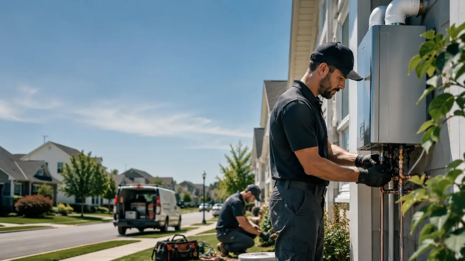 Tankless Water Heater Installation in Moodus, CT